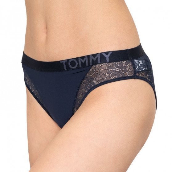 Moteriškos kelnaitės Tommy Hilfiger tamsiai mėlynos (UW0UW01392 416)