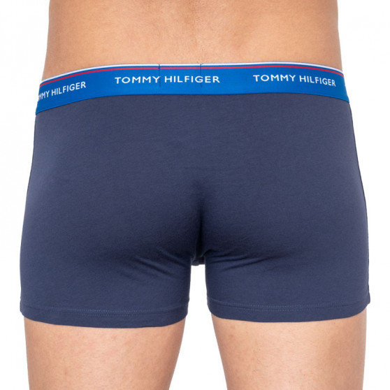 3PACK Vyriški boksininko šortai Tommy Hilfiger tamsiai mėlyni (UM0UM01642 027)