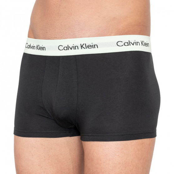 3PACK Vyriški boksininko šortai Calvin Klein juodi (U2664G-FZH)