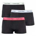 3PACK Vyriški boksininko šortai Calvin Klein juodi (U2664G-FZH)