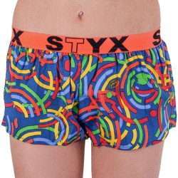 Moteriški šortai Styx art sports rubber multicolour (T659)