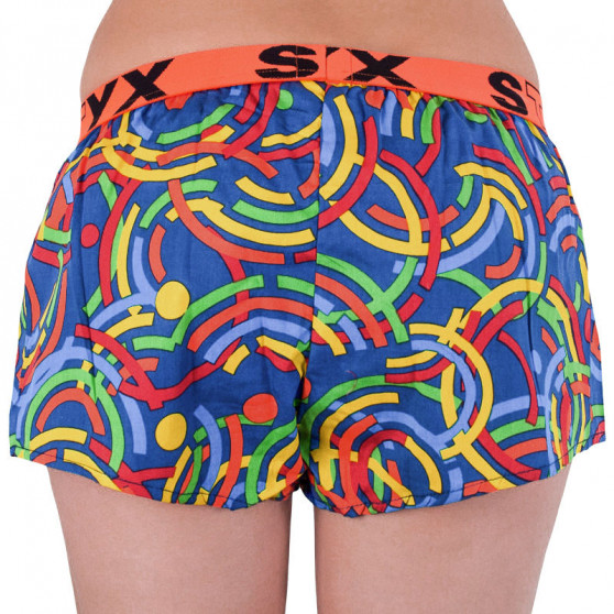 Moteriški šortai Styx art sports rubber multicolour (T659)