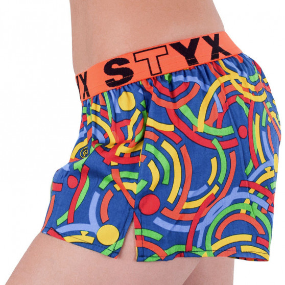 Moteriški šortai Styx art sports rubber multicolour (T659)