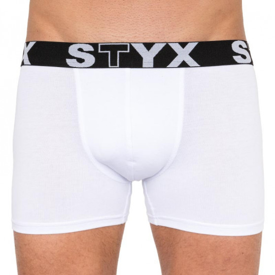 3PACK Vyriški boksininko šortai Styx sportiniai elastiniai įvairiaspalviai (G960691061)