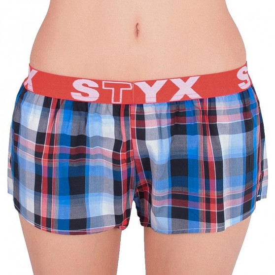 5PACK Moteriški šortai Styx sportiniai elastiniai įvairiaspalviai (T61122263136)