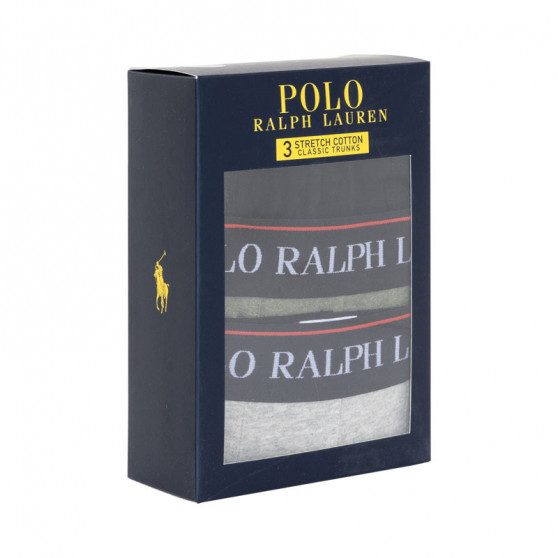 3PACK Vyriški boksininko šortai Ralph Lauren daugiaspalviai (714662050050)