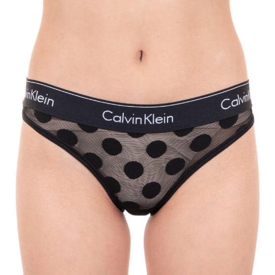 Moteriškos kelnaitės Calvin Klein juoda (QF5850E-6WA)