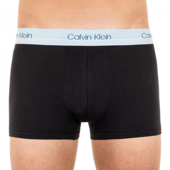 3PACK Vyriški boksininko šortai Calvin Klein juodi (NB2336A-BFR)