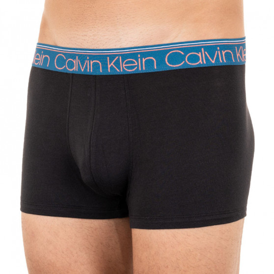 3PACK Vyriški boksininko šortai Calvin Klein juodi (NB2336A-BFR)