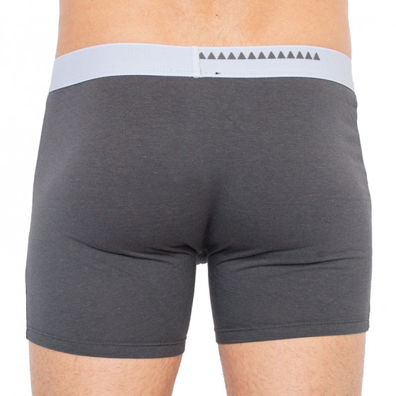 Vyriški boksininko šortai 69SLAM fit bamboo dark grey (MBWDG-BB)