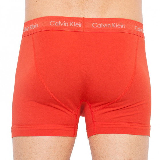 3PACK Vyriški boksininko šortai Calvin Klein daugiaspalviai (U2662G-WEU)