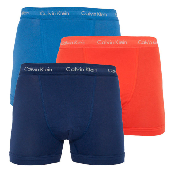 3PACK Vyriški boksininko šortai Calvin Klein daugiaspalviai (U2662G-WEU)