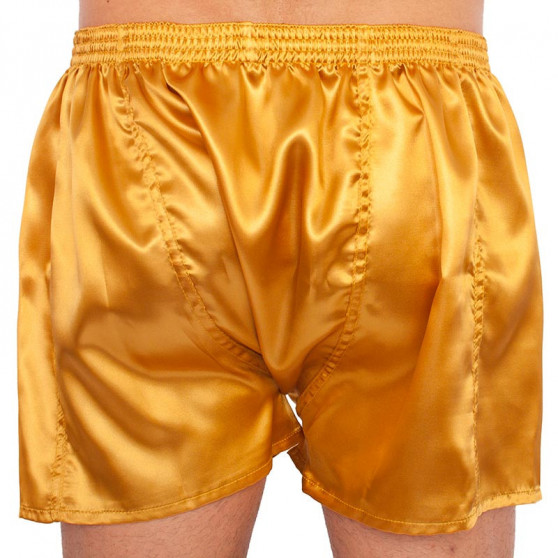 Vyriški šortai Styx classic rubber satin gold (C685)