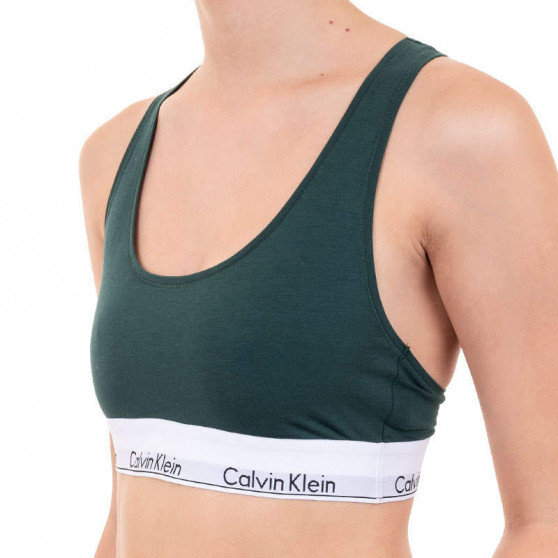 Moteriška liemenėlė Calvin Klein tamsiai žalia (F3785E-CP2)