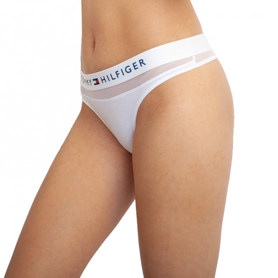 Moteriški stringai Tommy Hilfiger white (UW0UW00064 100)