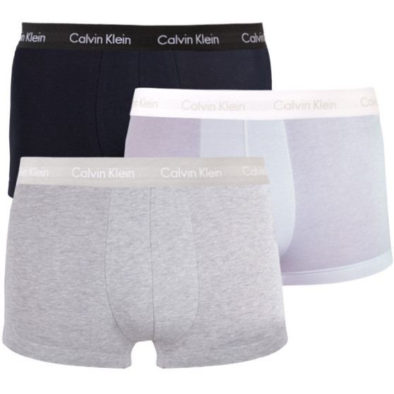 3PACK Vyriški boksininko šortai Calvin Klein daugiaspalviai (NB2666A-MPI)