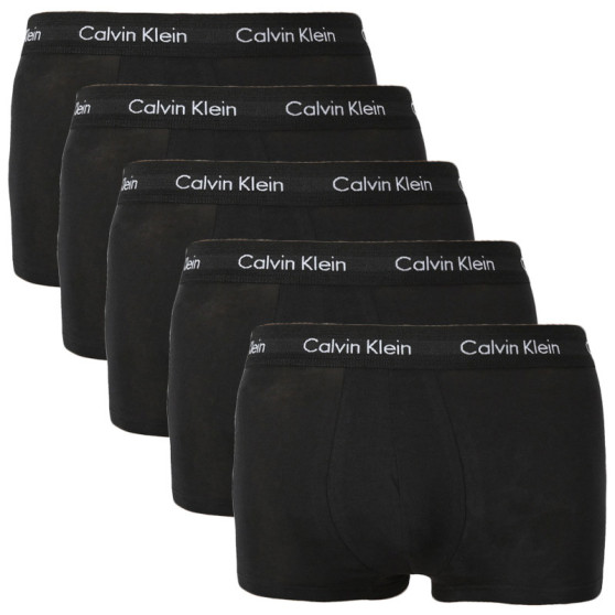 5PACK Vyriški boksininko šortai Calvin Klein juodi (NB2877A-XWB)