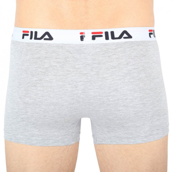 2PACK Vyriški boksininkų šortai Fila pilka (FU5016/2-400)