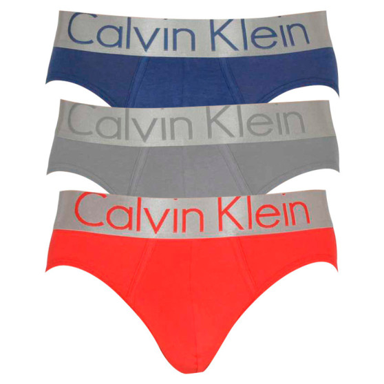 3PACK Vyriškos kelnaitės Calvin Klein multicolour (NB2452A-KHX)