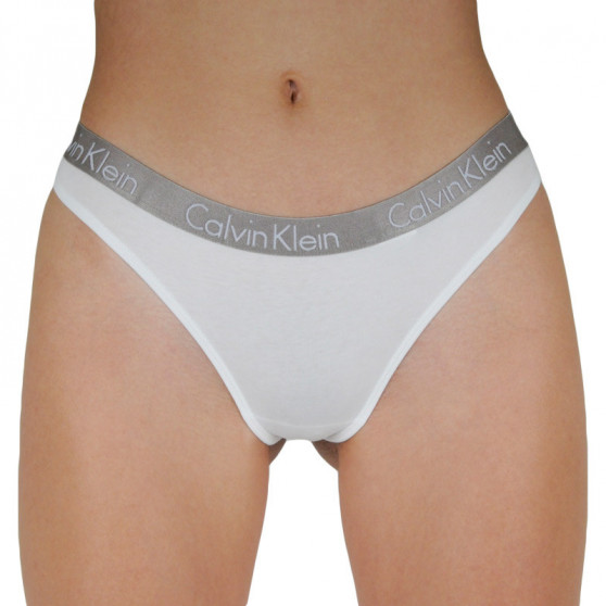 3PACK Moteriški stringai Calvin Klein multicolour (QD3560E-T7W)