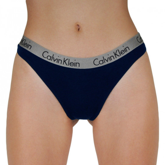 3PACK Moteriški stringai Calvin Klein multicolour (QD3560E-T7W)