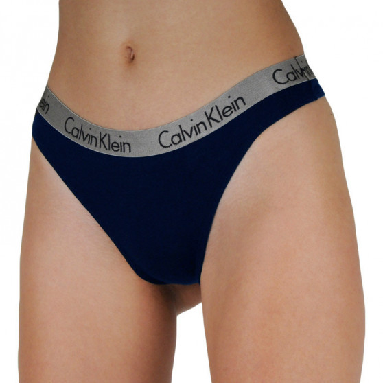 3PACK Moteriški stringai Calvin Klein multicolour (QD3560E-T7W)