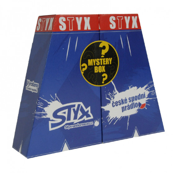 MYSTERY BOX - 5PACK moteriški šortai  classic elastiniai įvairiaspalviai Styx