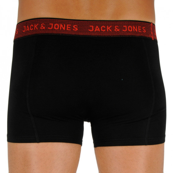 3PACK Vyriški boksininko šortai Jack and Jones juodi (12127816 - asphalt)