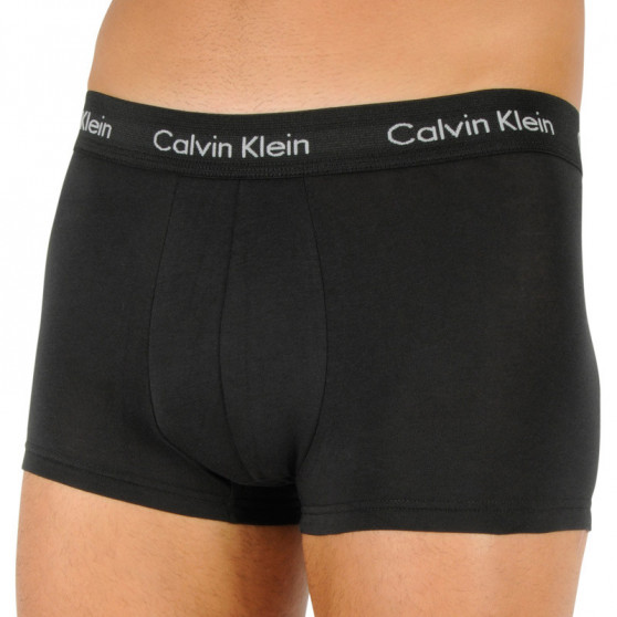 3PACK Vyriški boksininko šortai Calvin Klein juodi (U2664G-WHN)