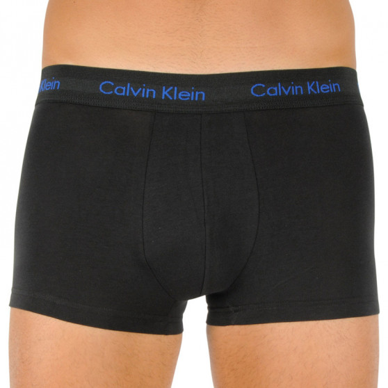 3PACK Vyriški boksininko šortai Calvin Klein juodi (U2664G-WHN)