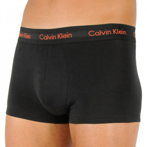 3PACK Vyriški boksininko šortai Calvin Klein juodi (U2664G-WHN)