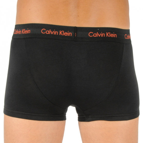 3PACK Vyriški boksininko šortai Calvin Klein juodi (U2664G-WHN)