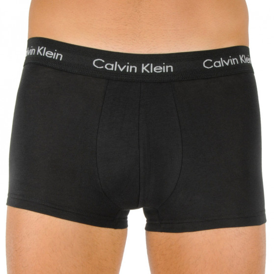 3PACK Vyriški boksininko šortai Calvin Klein juodi (U2664G-WHN)