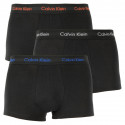 3PACK Vyriški boksininko šortai Calvin Klein juodi (U2664G-WHN)