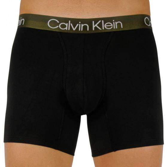 3PACK Vyriški boksininko šortai Calvin Klein juodi (NB2971A-UW9)