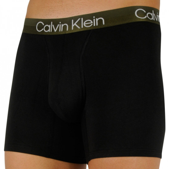 3PACK Vyriški boksininko šortai Calvin Klein juodi (NB2971A-UW9)