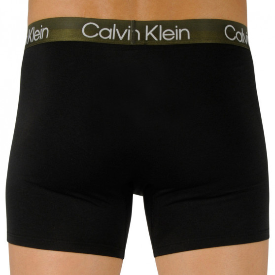 3PACK Vyriški boksininko šortai Calvin Klein juodi (NB2971A-UW9)