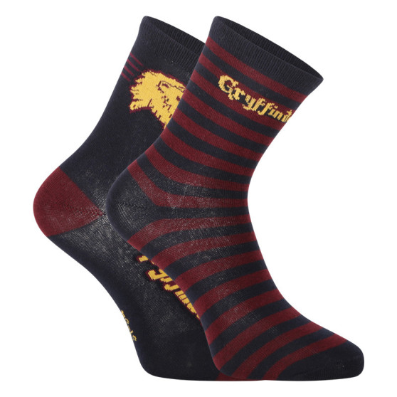 2PACK Vaikiškos kojinės E plus M Haris Poteris įvairiaspalvės (GRYFFINDOR-A)