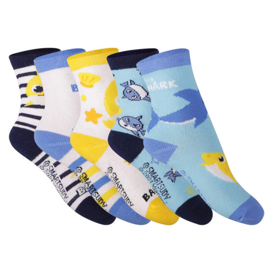 5PACK Kūdikių kojinės Cerdá Baby Shark multicolour (2200007755)