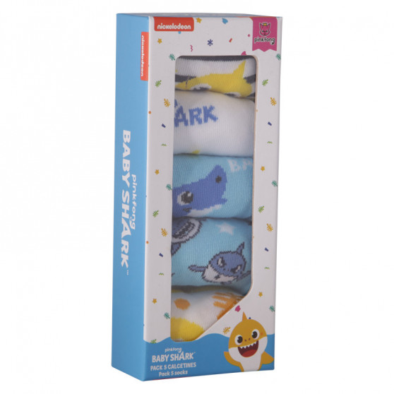 5PACK Kūdikių kojinės Cerdá Baby Shark multicolour (2200007755)