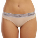 Moteriški stringai Calvin Klein beige (QF6136E-VJS)