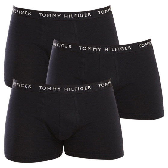 3PACK Vyriški boksininko šortai Tommy Hilfiger tamsiai mėlyni (UM0UM02203 0SF)