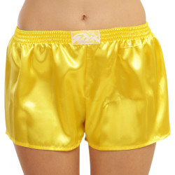 Moteriški šortai Styx classic rubber satin yellow (L1068)