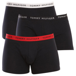 3PACK Vyriški boksininko šortai Tommy Hilfiger tamsiai mėlyni (UM0UM02324 0SE)