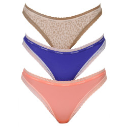 3PACK Moteriškos kelnaitės Calvin Klein multicolour (QD3804E-W4V)