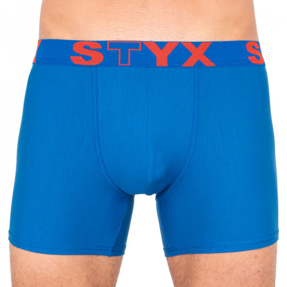 3PACK Vyriški boksininko šortai Styx ilgi sportiniai elastiniai įvairiaspalviai (U9626763)