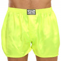 Vyriški šortai Styx classic rubber satin neon green (C1161)