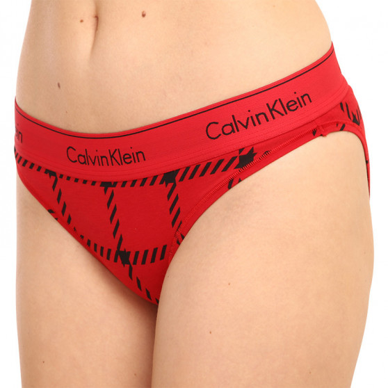 Moteriškos kelnaitės Calvin Klein red (QF6862E-VGM)