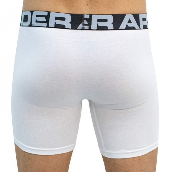 3PACK Vyriški boksininko šortai Under Armour oversized white (1363617 100)