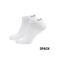 3PACK kojinės Horsefeathers rapid premium white (AA1078D)